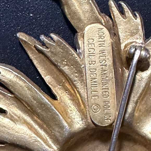 Cecil B DeMille Memorabilia Brooch - Picture 2 of 4